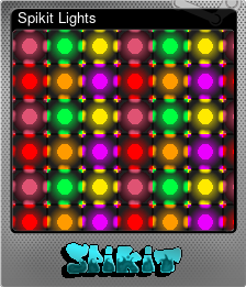 Series 1 - Card 1 of 5 - Spikit Lights