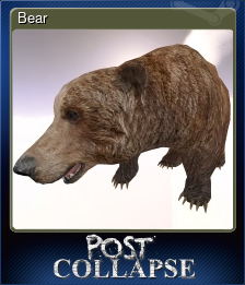 Series 1 - Card 3 of 6 - Bear