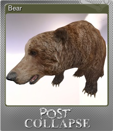 Series 1 - Card 3 of 6 - Bear