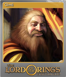 Series 1 - Card 4 of 5 - Gimli