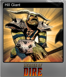 Series 1 - Card 3 of 5 - Hill Giant