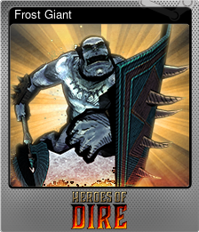 Series 1 - Card 2 of 5 - Frost Giant