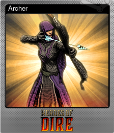 Series 1 - Card 1 of 5 - Archer