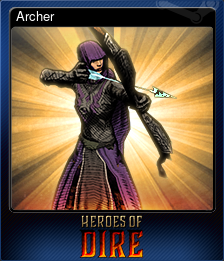 Series 1 - Card 1 of 5 - Archer
