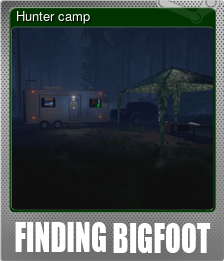 Series 1 - Card 1 of 6 - Hunter camp