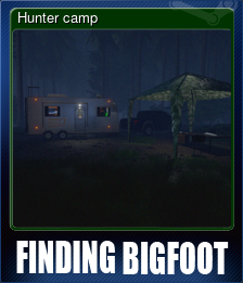 Series 1 - Card 1 of 6 - Hunter camp