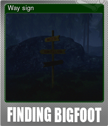 Series 1 - Card 4 of 6 - Way sign