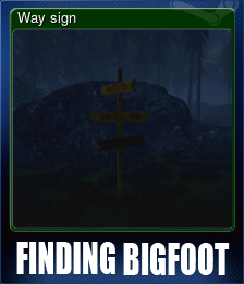 Series 1 - Card 4 of 6 - Way sign