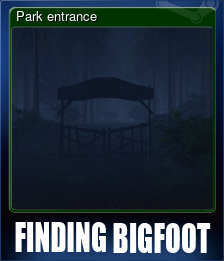 Series 1 - Card 5 of 6 - Park entrance