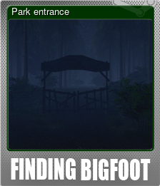 Series 1 - Card 5 of 6 - Park entrance