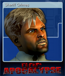 Series 1 - Card 2 of 8 - Sheriff Grimes
