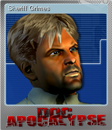 Series 1 - Card 2 of 8 - Sheriff Grimes