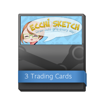 Steam Community Market Listings For 606690 Ecchi Sketch Draw Cute Girls Every Day Booster Pack