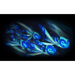 Blue Lumini (Profile Background)