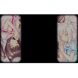 Chocola&Vanilla asleep