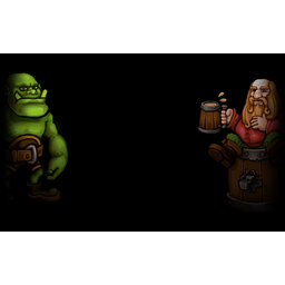 Orc & Dwarf