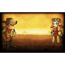 Steamworld Dig - Rusty and Dorothy