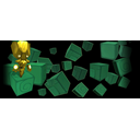 CC3D Profile Background - Yellow Golem