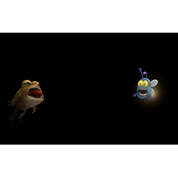 Shiny the Firefly - Toad and Shiny