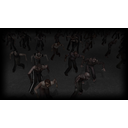 Zombies swarming