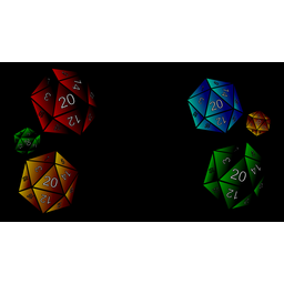 A Bunch of D20s