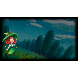 Green Witch background