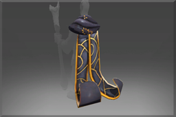 Inscribed Wandering Harlequin's Cape