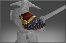 Armature of the Belligerent Ram Pauldron