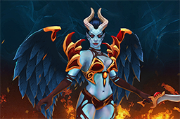 Inscribed Dark Angel