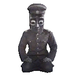 Kneeling Tung (Sticker)