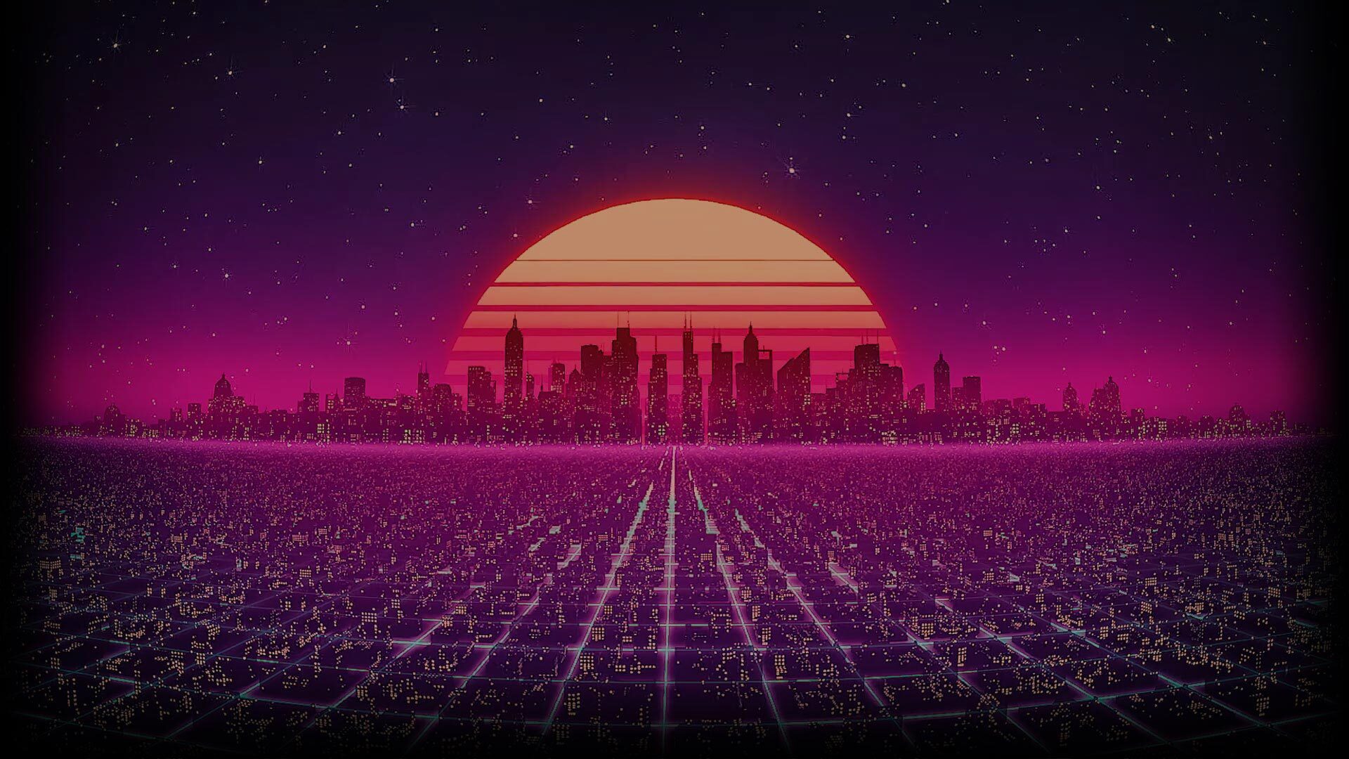 Cyberpunk city