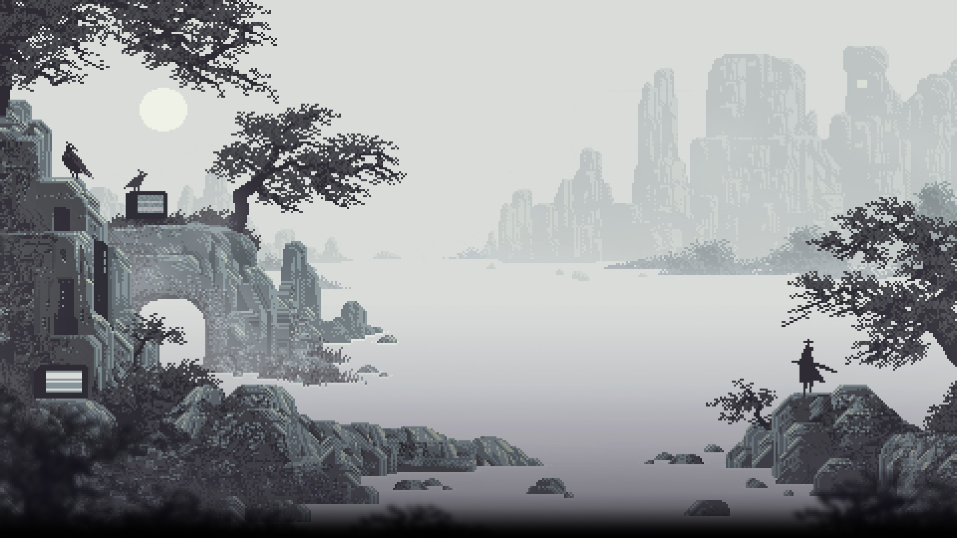 Glitch Sansui-zu (still)