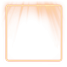 Orange God Rays