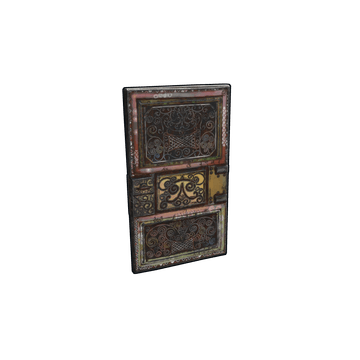 Antique Metal Door