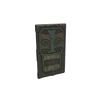 Forgotten Temple Door