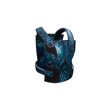 Azul Metal Chest Plate