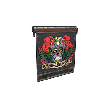 Dia De Los Muertos Garage Door