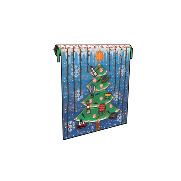 Christmas Tree Garage Door