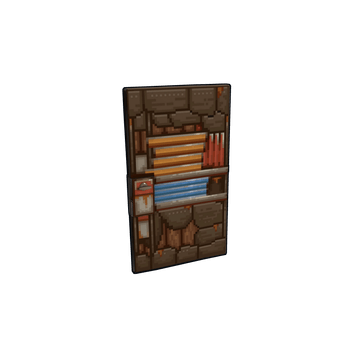 Pixel Metal Door