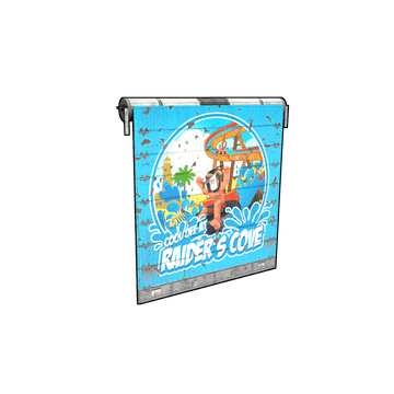 Raider's Cove Garage Door