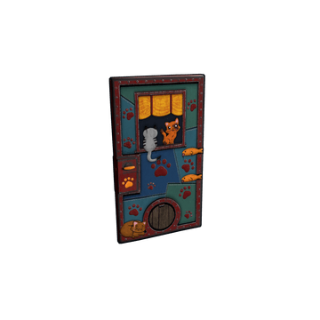 MeowMeow Sheet Metal Door