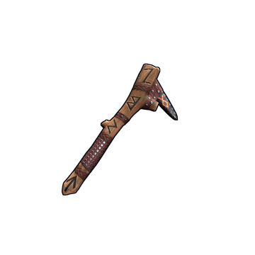 Ancient Runic Pick Axe