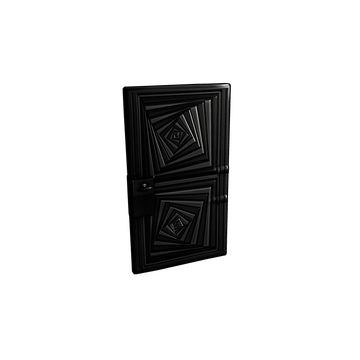 Hypnotic Steel Door