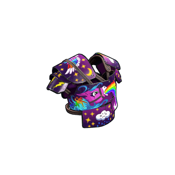 Rainbow Pony Vest