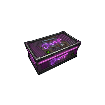 Neon Drop Box Storage