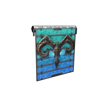 Glacial Visage Garage Door