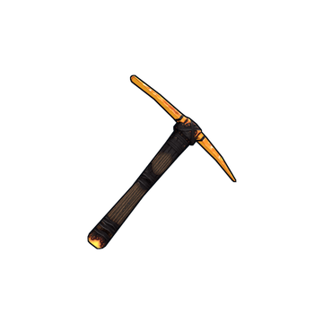 Ancient Amber Pickaxe