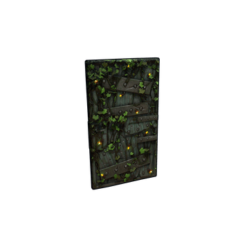 Fireflies Metal Door