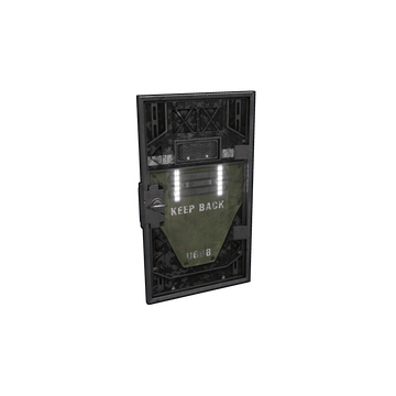 Reinforced Armored Door