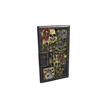 Dead Souls Metal Door